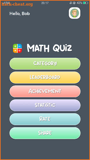 Math Quiz screenshot