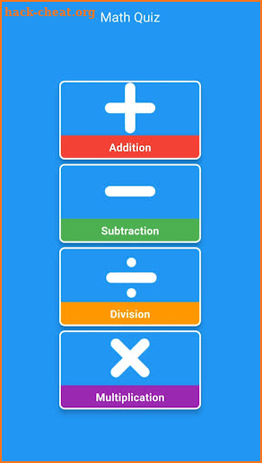 Math Quiz screenshot