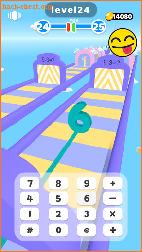 Math Race 3D screenshot