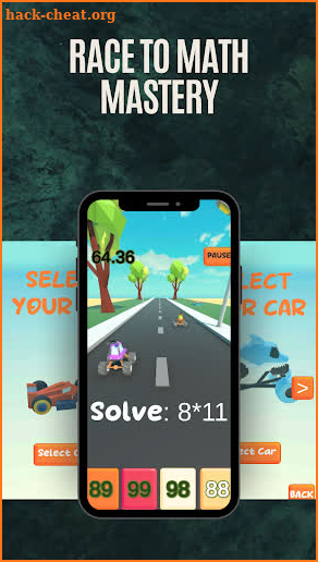 Math Race Pro screenshot