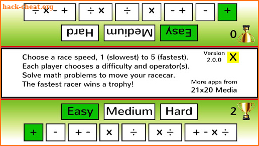 Math Racing screenshot