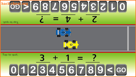 Math Racing screenshot