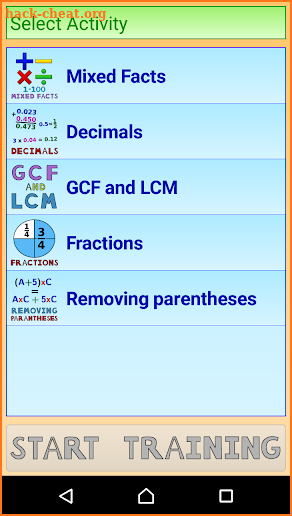 Math Skill Builder (Ad Free) screenshot