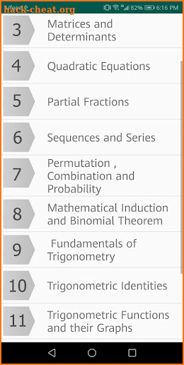 Math Solutions (FSc, ICS) screenshot