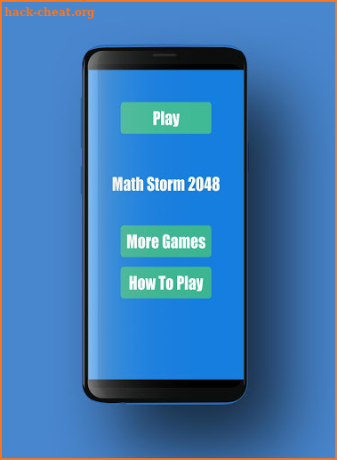 Math Storm 2048 screenshot