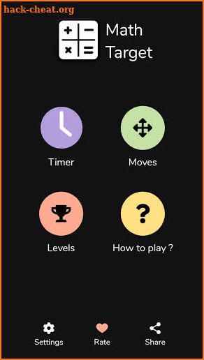 Math Target - Brain training maths game screenshot