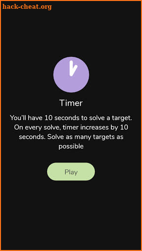 Math Target - Brain training maths game screenshot