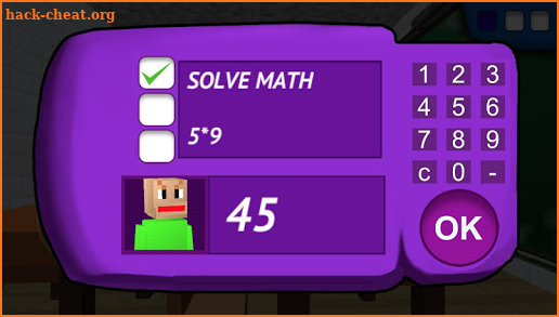 Math Teacher in School education game screenshot