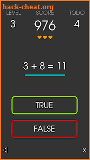Math Test screenshot