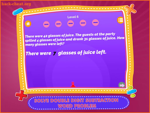 Math Word Problems Kids Games screenshot