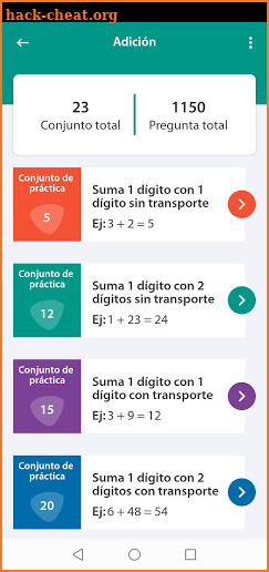 MathApp screenshot