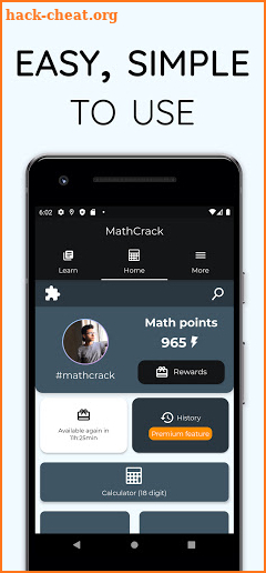 MathCrack - Learn and solve your math problems. screenshot