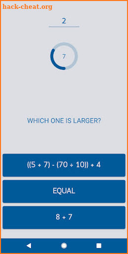 Mathematica - Math Puzzle Brain Game screenshot