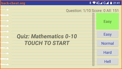Mathematics 10 screenshot