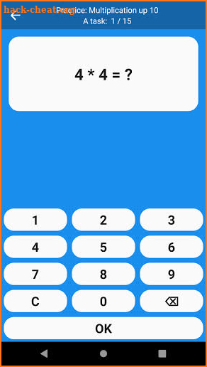 Mathematics: counting for primary grades screenshot
