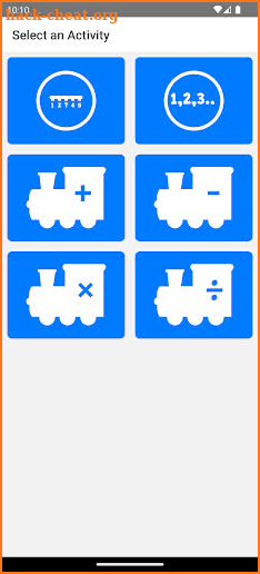 Mathematics Train screenshot