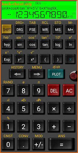 Mathex Scientific Calculator screenshot