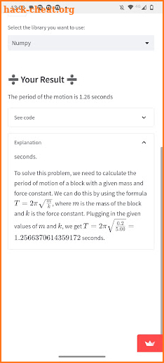 MathGPT Mobile screenshot