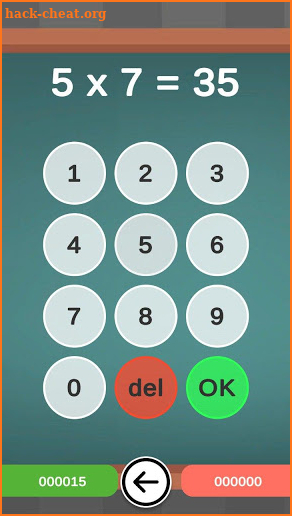 Mathio multiplication tables screenshot