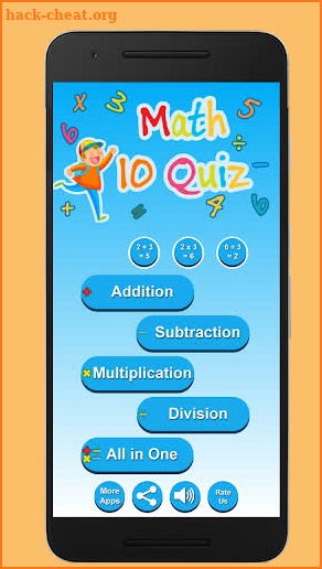 Maths 10 Quiz for Plus, Minus, Multiply and Divide screenshot