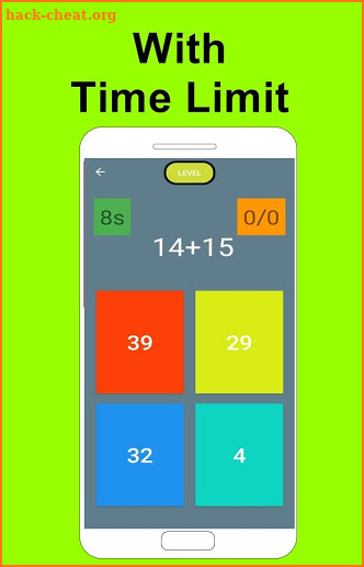 Maths Games - Add, Subtract, Divide, Square screenshot