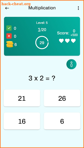 Maths Quiz Challenge screenshot