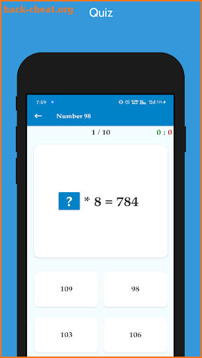 Maths Table - Multiplication Tables & Maths Quiz screenshot