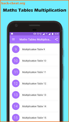 Maths Tables Multiplication screenshot