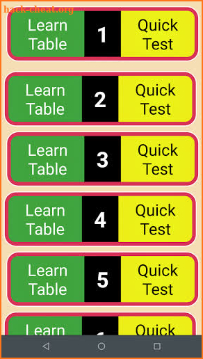 Maths Tables (Multiplication) - No Ads screenshot