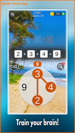 Mathscapes: Best Math Puzzle, Number Problems Game screenshot
