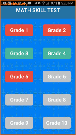 mathxpress grade 1 to 5 screenshot