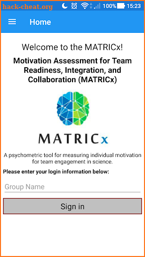 MATRICx screenshot