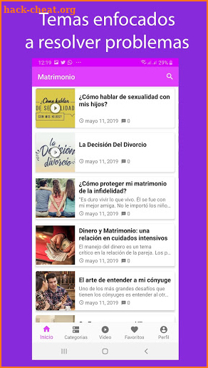 Matrimonio: Consejos, tips, y ayuda para parejas screenshot
