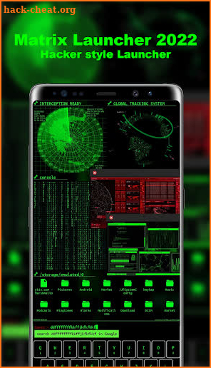 Matrix Launcher screenshot