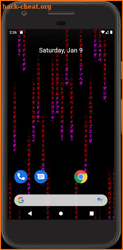Matrix Live Wallpaper screenshot