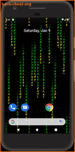 Matrix Live Wallpaper Pro screenshot