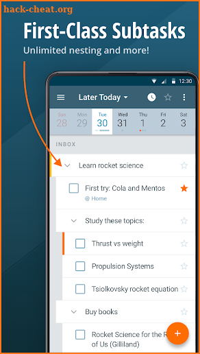 Matterlist: To-do list. Focus on tasks that matter screenshot