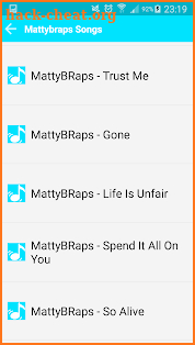 MattyBRaps All Songs screenshot