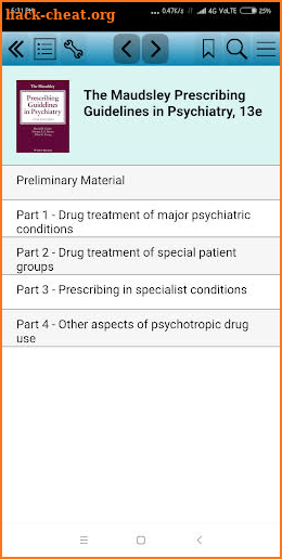 Maudsley Prescribing Guidelines in Psychiatry screenshot