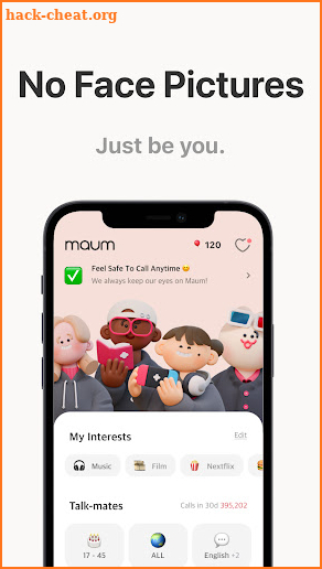 Maum - Friendly Voice Chat screenshot