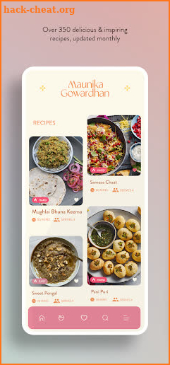 Maunika's Indian Recipes screenshot