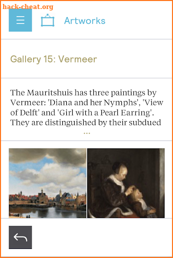 Mauritshuis screenshot