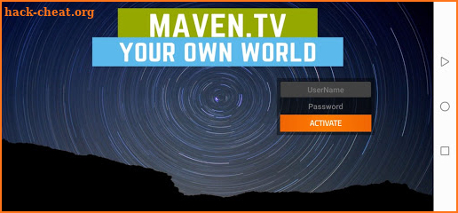 MAVEN IPTV screenshot