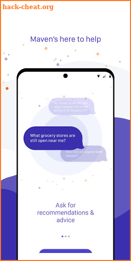 Maven Messenger: Chat, Shop, Get Recommendations screenshot