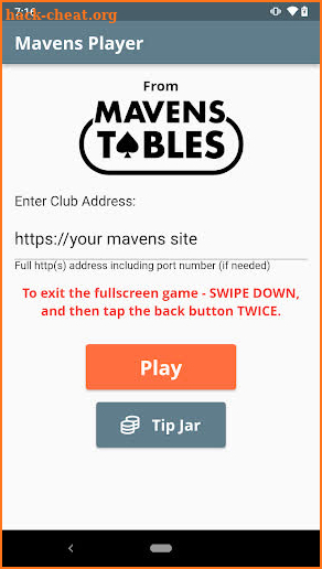 Mavens Player screenshot