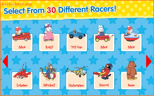 Max & Ruby: Rabbit Racer screenshot