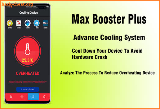 Max Booster Plus - Speed up And Clean up Android screenshot