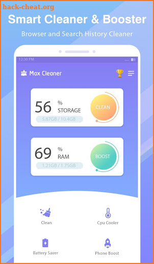 Max Clean - Phone Booster screenshot