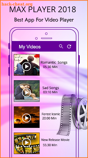 MAX HD Video Player 2018 - 4K Video Player screenshot