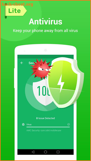MAX Security Lite Antivirus, Virus Cleaner screenshot